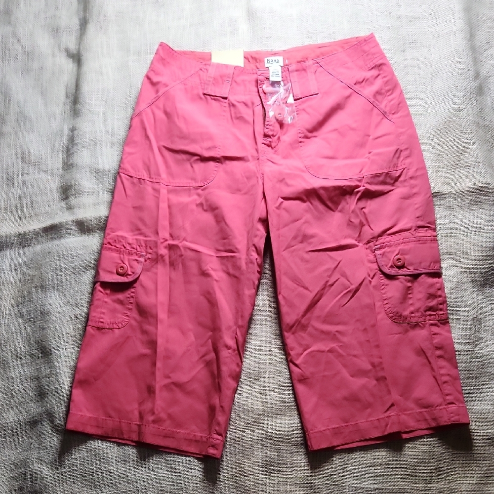 Bass Pedal Pusher Coral Cargo Capri
